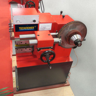 品質  1.1KW Industrial Dia 400mm Automotive Brake Disk Lathe 0.16mm/R Feeding Capatcity 工場